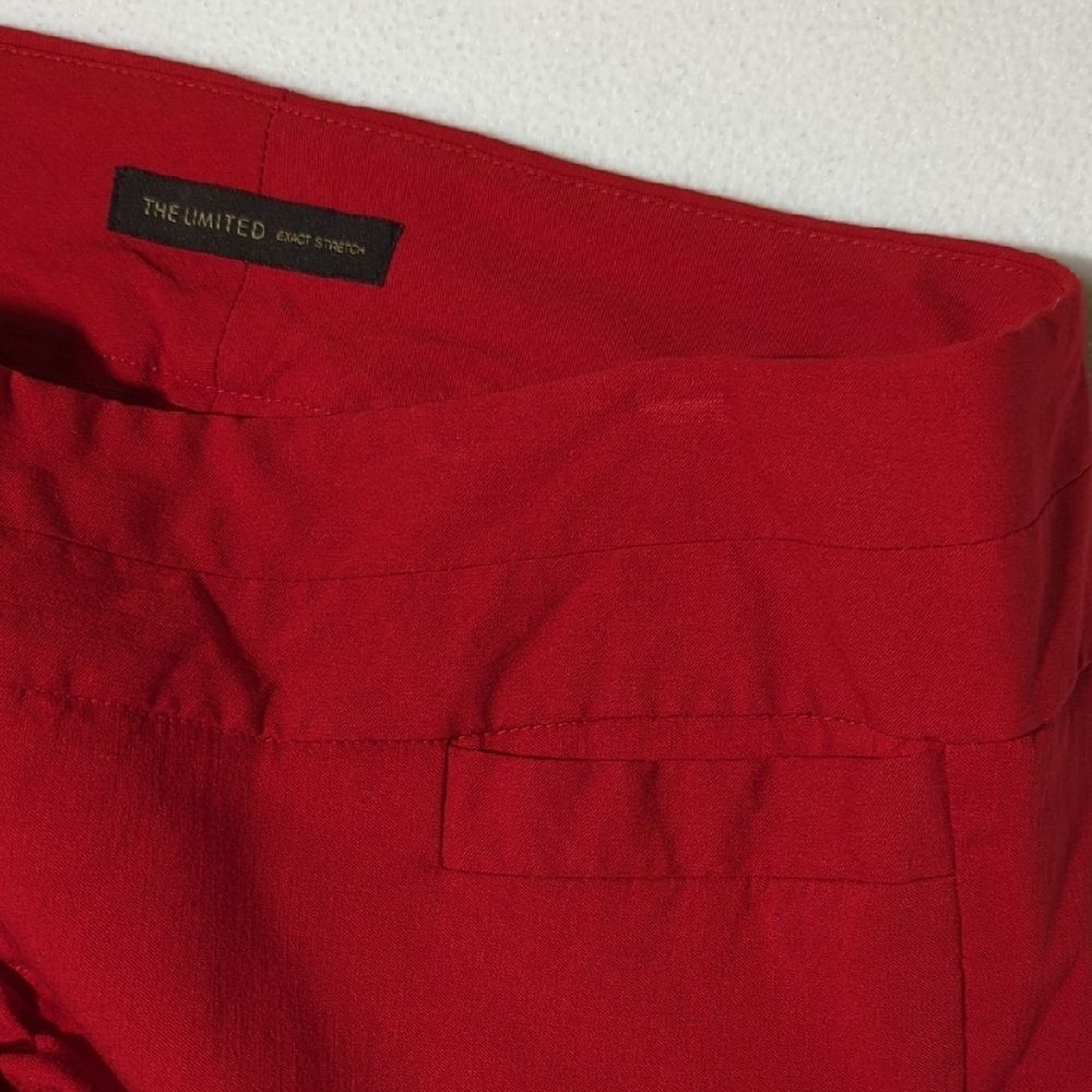 The Limited Women's Bold Red Flare Pants - Picture 7 of 9